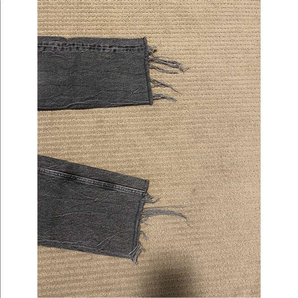 Like NEW! All Saints Straight Leg Jeans Size 24 - Picture 4 of 5